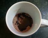 Chocolate Brownie mug cake recipe step 2 photo