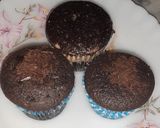 A picture of step 7 of Chocolate cupcakes 🧁🧁.