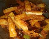 A picture of step 7 of Honey Chilli Potato.