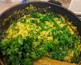 A picture of step 8 of Egusi Soup.