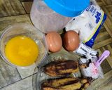 Foto langkah ke 1 dari resep Bolu Pisang Kukus🍌.