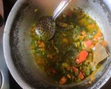 A picture of step 2 of Mint Veggies Rice.
