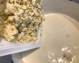 Foto del paso 4 de la receta: Spaghetti tricolor con salsa de queso azul y camarones