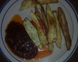 A picture of step 2 of Sweet potato n stew.