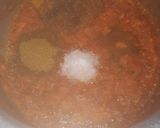 A picture of step 5 of Garden peas in coconut curry.