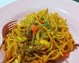Foto langkah ke 7 dari resep Hot Spaghetti Tradisional ala Nusantara (sisa Daging Qurban).