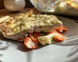 Rakott hús tejszínes zöldséggel🥦🥕🫑 recept fázis 4 fotója