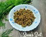 A picture of step 4 of Lamb Mince Fry with Dill.
