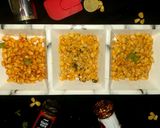 A picture of step 5 of Steamed Masala cheesy and salty sweet corn recipes.
