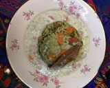 A picture of step 3 of Mint-Vegetable Rice.