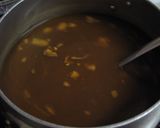 A picture of step 3 of Leftover Curry Udon.