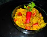 A picture of step 5 of Mix Veg In Less Oil.