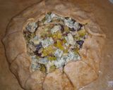 Foto del paso 14 de la receta Galette de setas shiitake, puerro y gorgonzola
