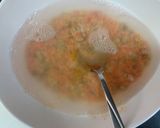 A picture of step 3 of Mix dal lauki.
