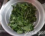 A picture of step 1 of Maat Ambada Kaleji Gosht.
