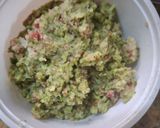 A picture of step 3 of Bengal current chutney (karonda).