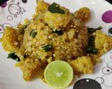 A picture of step 1 of Sabudana Khichdi.