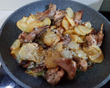 Foto del paso 3 de la receta: Conejo al ajo cabañil