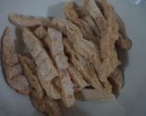 รูปขั้นตอนการทำที่ 1 ของ หมูทอดงา (เจ)