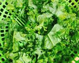 Hình bước làm 1 của món Canh Cải Kale Nấu Tôm Đất