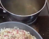 Foto del paso 5 de la receta: Risotto de champiñones, cebollita y bacon!
