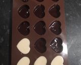 A picture of step 2 of White and dark chocolate.