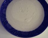 A picture of step 4 of Baigan borani.