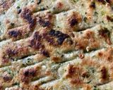 A picture of step 5 of Methi bhakhari.