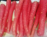 A picture of step 1 of Carrot Ladoos.