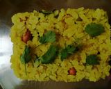 A picture of step 6 of Poha upma.