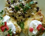 A picture of step 10 of Green Chile Chicken Enchiladas.