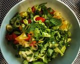 Pas rețetă Salată cu pui, porumb și dressing de smântână 🥗 1 fotografie