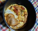 Une image de l'étape 8 de Poulet aux poivrons et œufs 🍴.