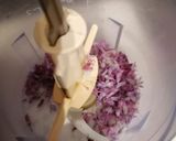 A picture of step 4 of Chive Blossom Salt.