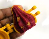 A picture of step 5 of Red Dragon Fruit Sooji Modak.