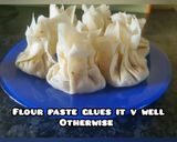 A picture of step 8 of Crunchy filo parcels.