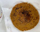 A picture of step 5 of Juwar roti (Sorghum).