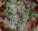 Sausage Pepperoni Pizza#4weekschallenge#Snacksrecipe# recipe step 7 photo