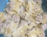 Hình bước làm 5 của món Hoành thánh
