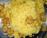 सोयाबीन बड़ी पुलाव(soyabean badi pulao recipe in hindi) रेसिपी चरण 4 फोटो