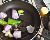 A picture of step 1 of Protein Bhel.