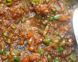 A picture of step 5 of Masala pav.