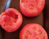 Foto del paso 1 de la receta: Tomates rellenos veraniegos. 🍅🍅🍅