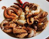 Hình bước làm 3 của món Bạch tuộc nướng muối ớt