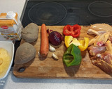 Foto del paso 1 de la receta: Pollo con piña