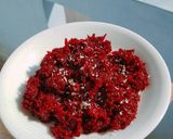 चुकंदर हलवा(Chukunder ka halwa recipe in Hindi) रेसिपी चरण 3 फोटो