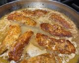 A picture of step 5 of Maryann’s Chicken in Wine-Butter Sauce.