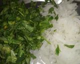 A picture of step 1 of Mooli Methi paratha.