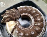 Foto langkah ke 6 dari resep Puding Cokelat Roti Tawar.