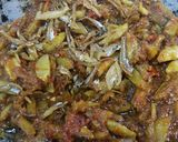 Gambar langkah 5 resipi Sambal Jering ikan bilis.